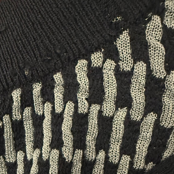 Rachel Roy Navy Blue Long Sleeve Fitted Sweater Mini Dress Size XS - Picture 7 of 8